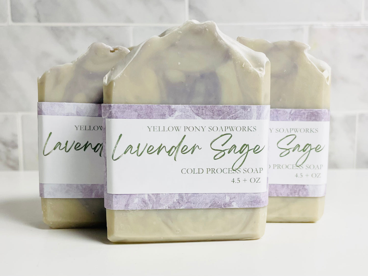 Lavender Sage Handcrafted Bar Soap