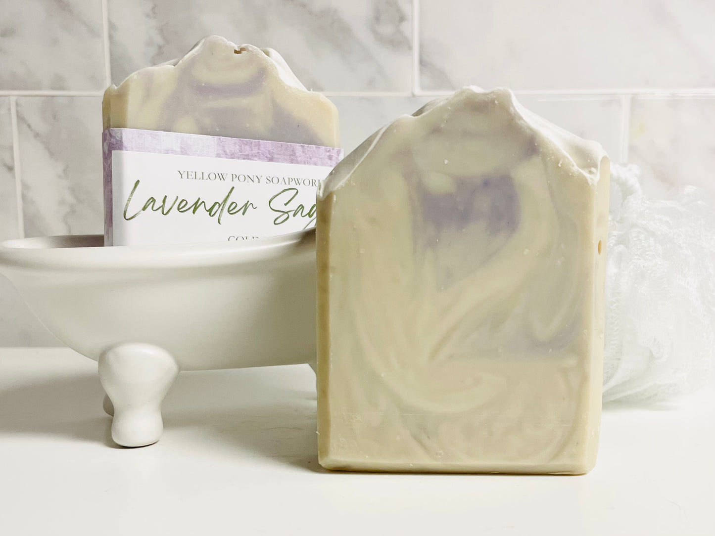 Lavender Sage Handcrafted Bar Soap
