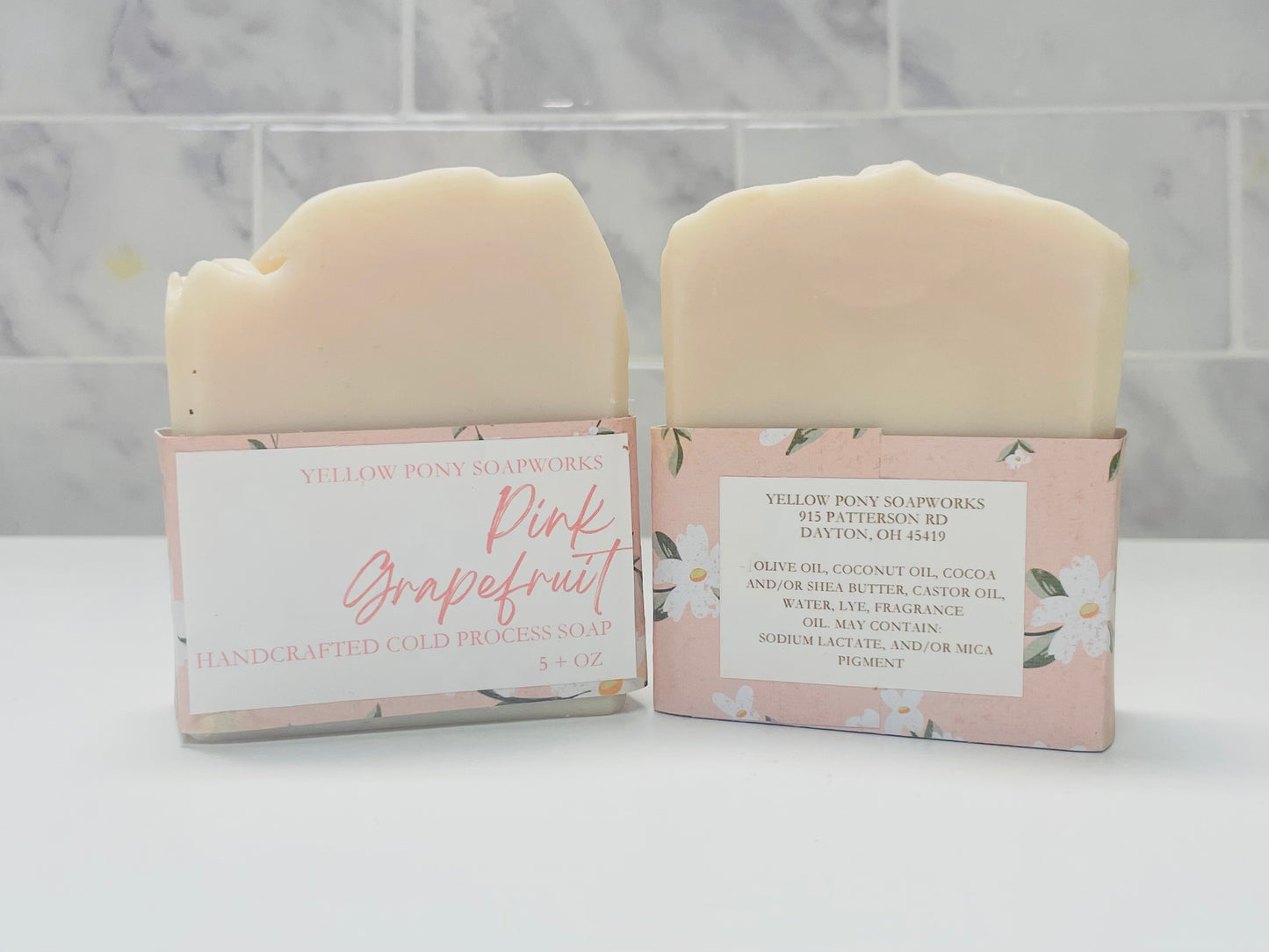 Pink Grapefruit Handcrafted Soap