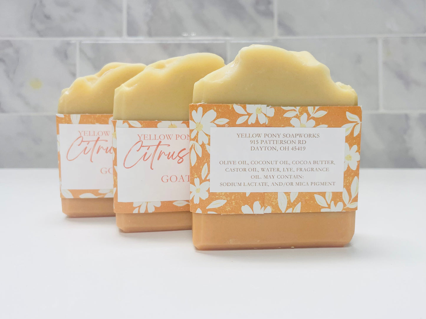 Citrus Grove Goat Milk Handcrafted Soap
