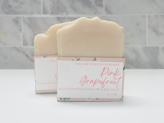 Pink Grapefruit Handcrafted Soap